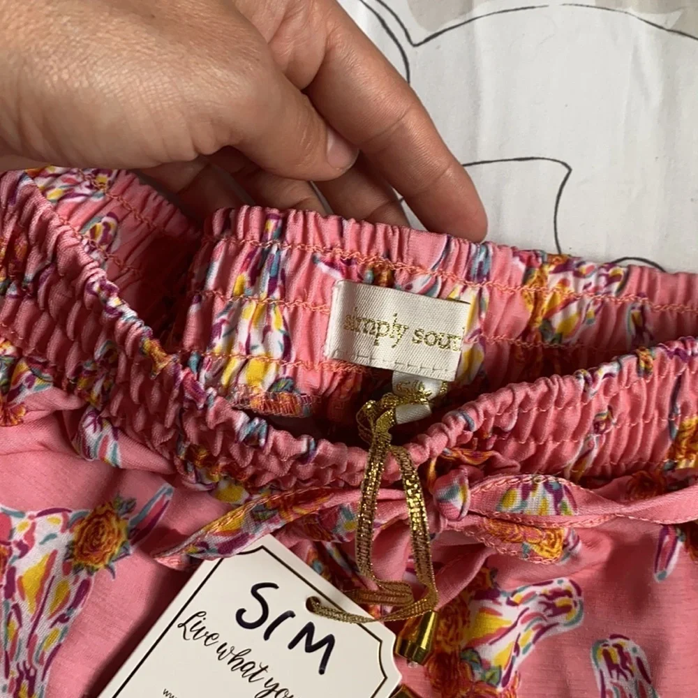 NWT Simply Shouthern Tassle Shorts - Picture 4 of 6